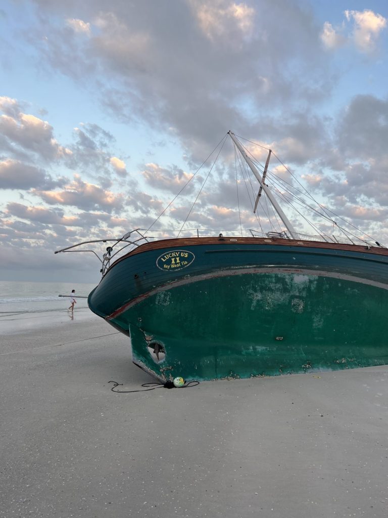 Boat on beach